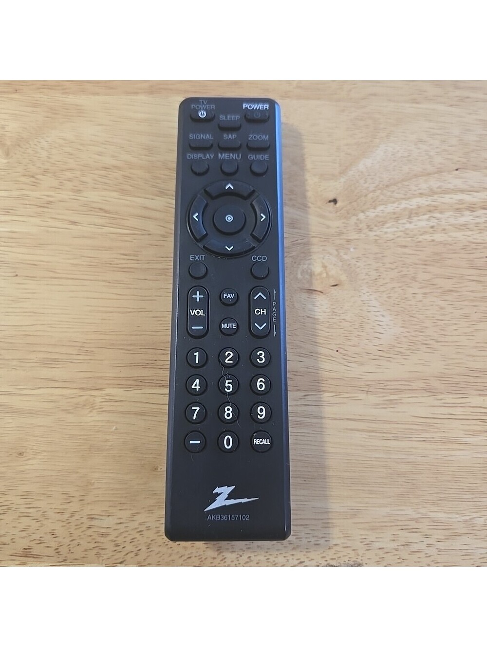 Zenith AKB36157102 Remote Control DTT900 DTT901 LG LSX300 LSX3004DM LSX3004PM